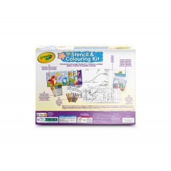 STENCIL & COLOURING KIT