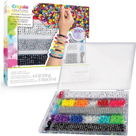 CREATIONS ALPHABET BEAD KIT 