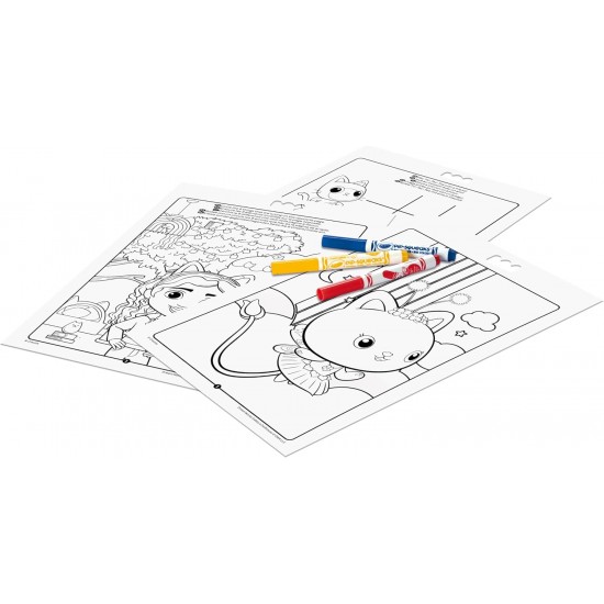 COLOR & ACTIVITY PAD, GABBY'S DOLLHOUSE