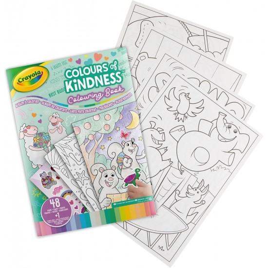 COLOURS OF KINDNESS - COLOURING BOOK + STICKERS