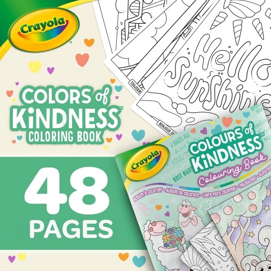 COLOURS OF KINDNESS - COLOURING BOOK + STICKERS