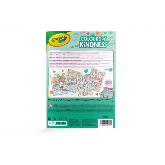 COLOURS OF KINDNESS - COLOURING BOOK + STICKERS