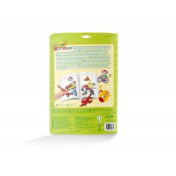 MINI KIDS WHIMSICAL VEHICLES SHAPES & STICKERS ALBUM