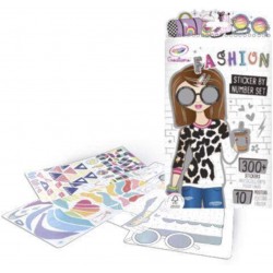 CRAYOLA CREATIONS - STICKERS BY NUMBER SET