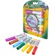 7 PIPSQUEAKS WASHABLE MARKERS