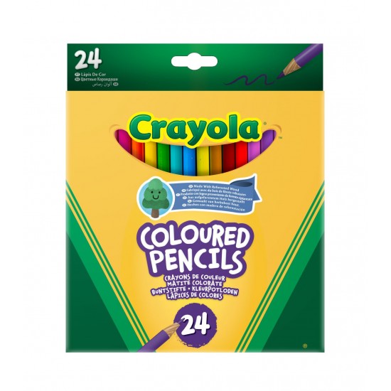 24 COLOURED PENCILS