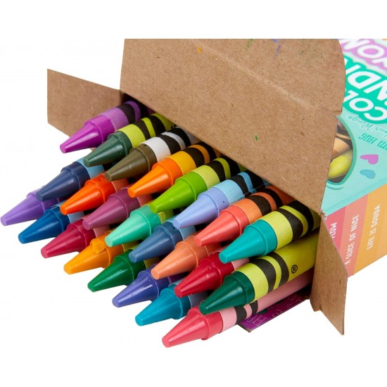 COLOURS OF KINDNESS - 24 CRAYONS
