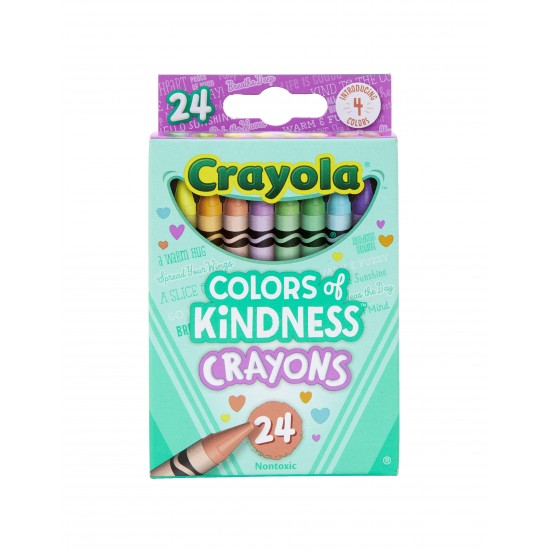 COLOURS OF KINDNESS - 24 CRAYONS