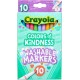 COLOURS OF KINDNESS - 10 WASHABLE FINELINE MARKERS
