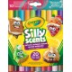 SILLY SCENTS - 10 BROAD LINE DUAL-ENDED WASHABLE MARKERS