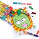 SILLY SCENTS - 10 BROAD LINE DUAL-ENDED WASHABLE MARKERS