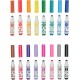 16 MINI WASHABLE STAMPER MARKERS