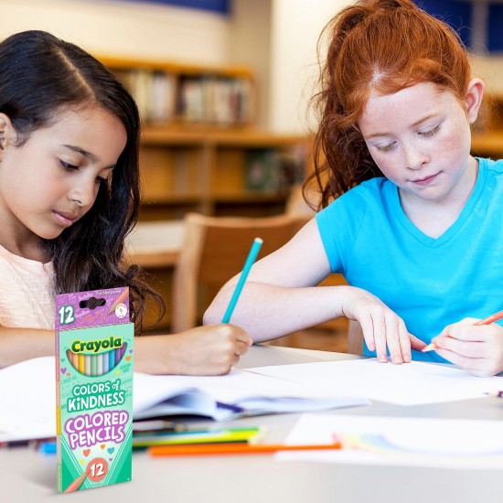 COLOURS OF KINDNESS - 12 COLOURED PENCILS