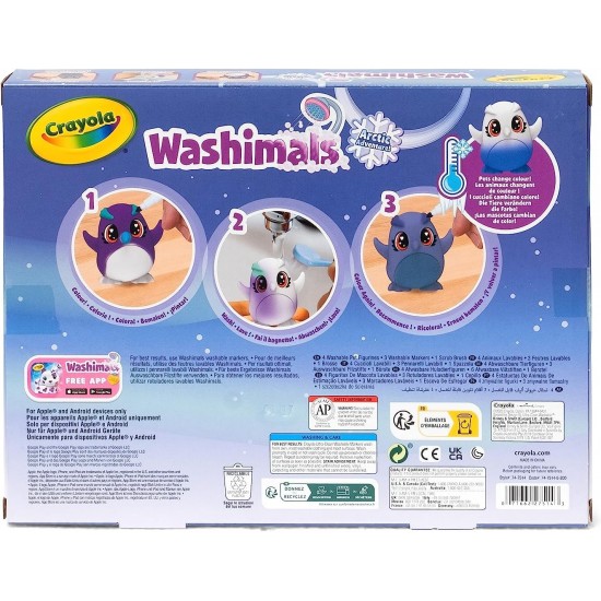 WASHIMALS ARCTIC PETS SET 