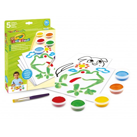 SPILL-PROOF WASHABLE PAINT KIT