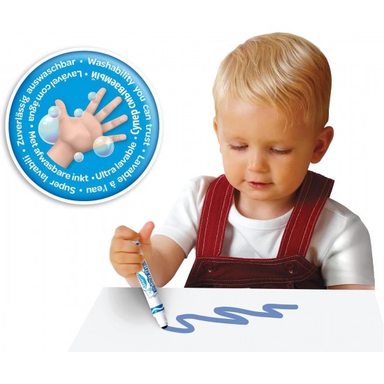 12 MINI KIDS FIRST MARKERS - WASHABLE