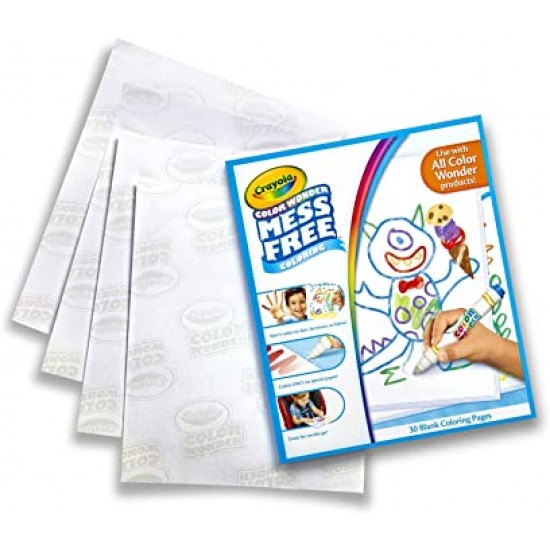 COLOUR WONDER - REFILL PAD / WHITE PAGES