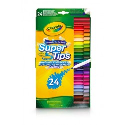 24 SUPERTIPS WASHABLE MARKERS 