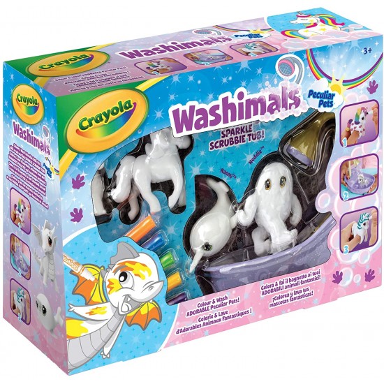 WASHIMALS PECULIAR PETS PLAYSET 