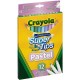 12 SUPERTIPS WASHABLE MARKERS - PASTEL COLOURS