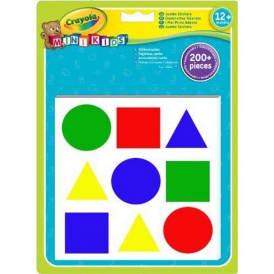 Mini Kids JUMBO SHAPE STICKERS