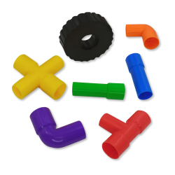 CONSTRUCTION PIPES & WHEELS