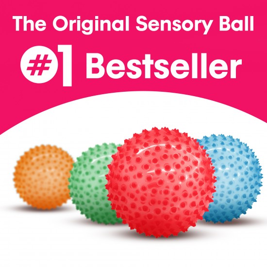 THE ORIGINAL SENSORY BALL, SEE-ME - RED