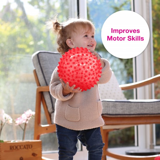 THE ORIGINAL SENSORY BALL, SEE-ME - RED