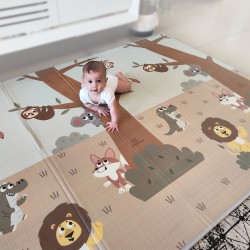 BABY CRAWL & PLAY MAT - JUNGLE FUN