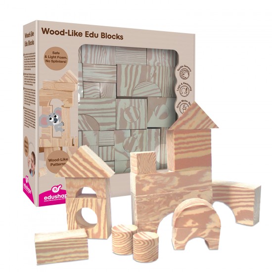 WOOD-LIKE EDU-BLOCKS 