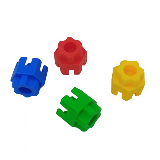 HEXAGON-SHAPED BUILDING BLOCKS