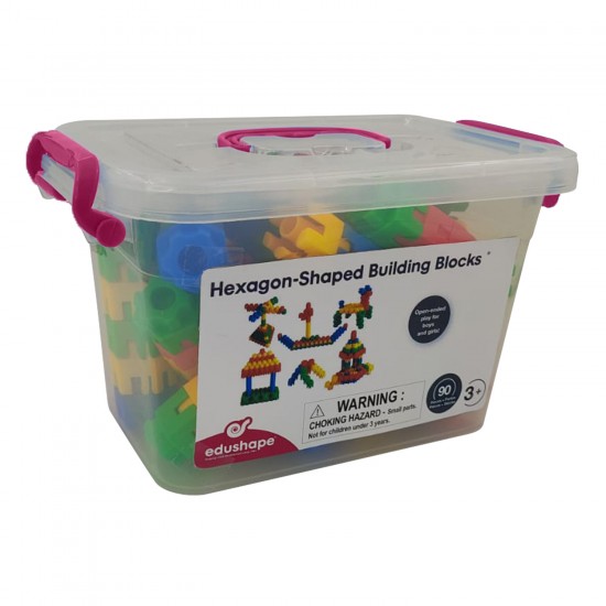 HEXAGON-SHAPED BUILDING BLOCKS