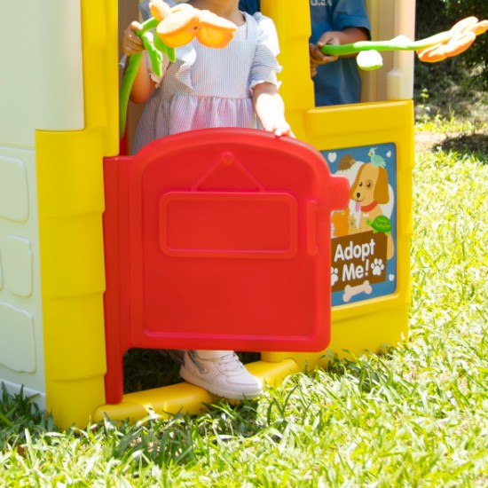 ALL ABOUT HAPPINESS 2-IN-1 PET CENTER & PLAYHOUSE