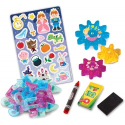 DOUBLE-SIDED BOARD & STORYBOOK MAGNETIC PLAYSET