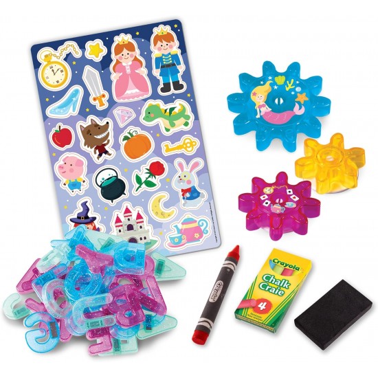 DOUBLE-SIDED BOARD & STORYBOOK MAGNETIC PLAYSET