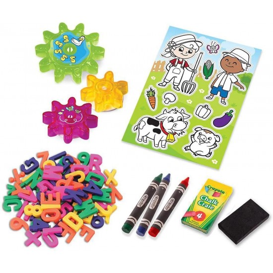 DOUBLE-SIDED BOARD & FARM PLAYSET