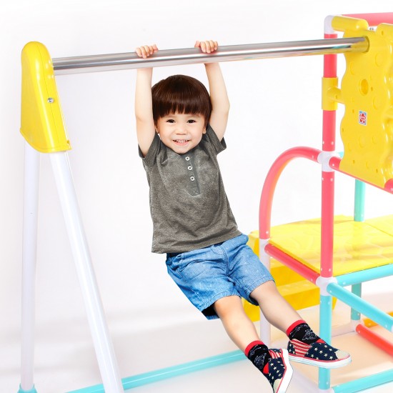 4-IN-1 CLIMB N SLIDE SWING SET
