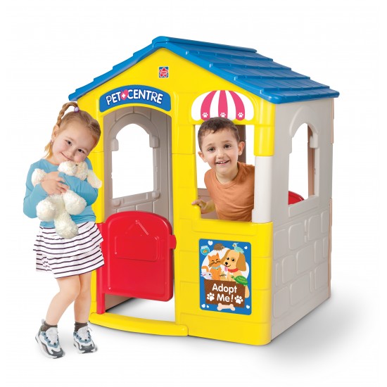 ALL ABOUT HAPPINESS 2-IN-1 PET CENTER & PLAYHOUSE