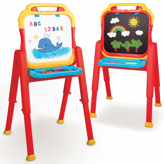 TRIPLE-THE-FUN ART EASEL 