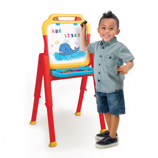 TRIPLE-THE-FUN ART EASEL 