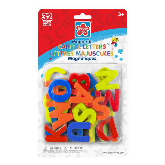 32 PCS MAGNETIC CAPITAL LETTERS