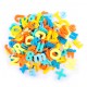 128 PIECES MAGNETIC LETTERS, NUMBERS & SIGNS