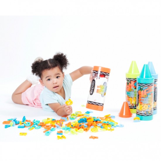 128 PIECES MAGNETIC LETTERS, NUMBERS & SIGNS