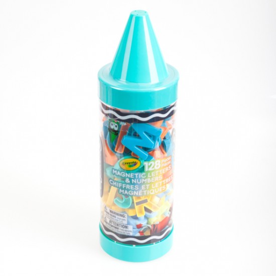 128 PIECES MAGNETIC LETTERS, NUMBERS & SIGNS