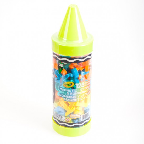 128 PIECES MAGNETIC LETTERS, NUMBERS & SIGNS