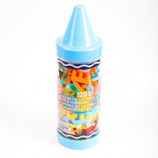 128 PIECES MAGNETIC LETTERS, NUMBERS & SIGNS