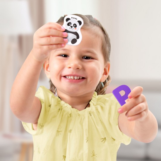 ABC MATCHING MAGNET SET - ANIMAL PARTY