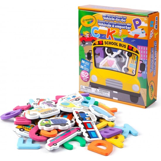 ABC MATCHING MAGNET SET - VEHICLE-TO-GO