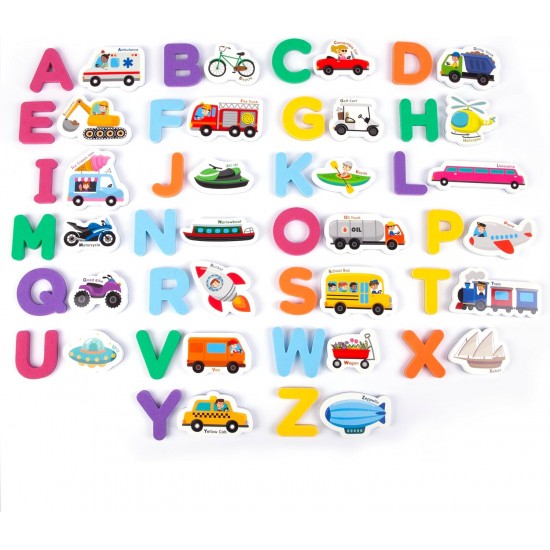 ABC MATCHING MAGNET SET - VEHICLE-TO-GO
