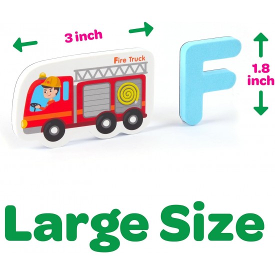 ABC MATCHING MAGNET SET - VEHICLE-TO-GO